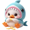 😋 Эмодзи «Утиная акула» для Telegram