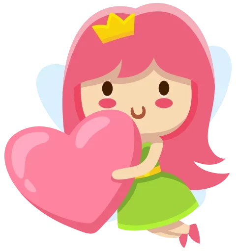 😍 Стикер «Little Fairy» для Telegram