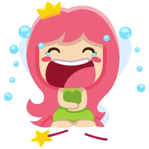 😢 Стикер «Little Fairy» для Telegram