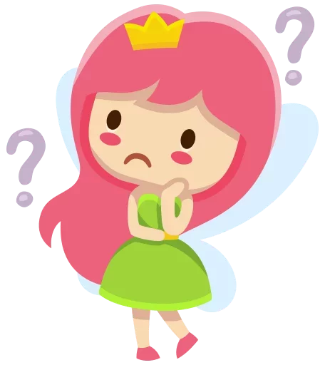 😱 Стикер «Little Fairy» для Telegram