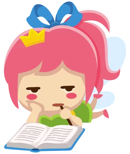 📕 Стикер «Little Fairy» для Telegram