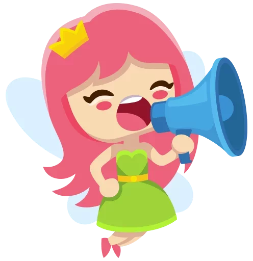 😛 Стикер «Little Fairy» для Telegram