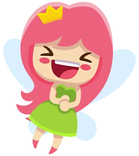 😁 Стикер «Little Fairy» для Telegram