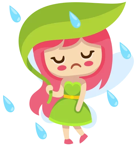💦 Стикер «Little Fairy» для Telegram