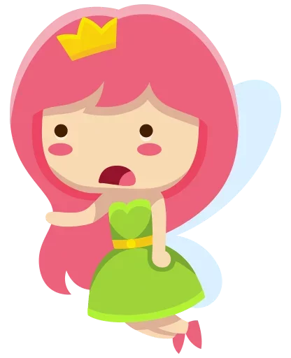 😣 Стикер «Little Fairy» для Telegram