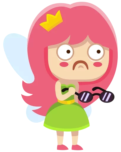 😎 Стикер «Little Fairy» для Telegram