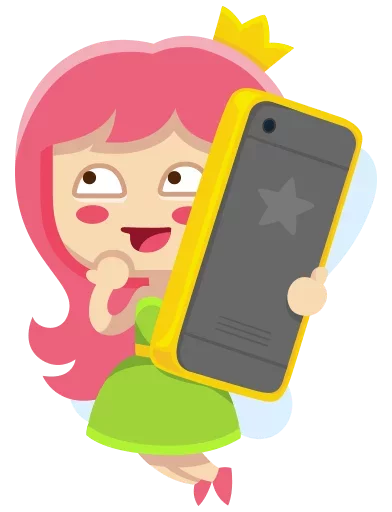 🌈 Стикер «Little Fairy» для Telegram