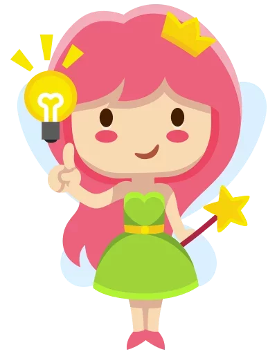 ☀️ Стикер «Little Fairy» для Telegram