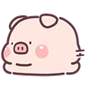 👎 Эмодзи «Little Piggy» для Telegram
