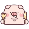 😋 Эмодзи «Little Piggy» для Telegram