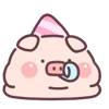 🥳 Эмодзи «Little Piggy» для Telegram