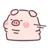 ☹️ Эмодзи «Little Piggy» для Telegram