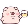 🍺 Эмодзи «Little Piggy» для Telegram