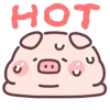 🥵 Эмодзи «Little Piggy» для Telegram
