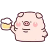 🍺 Эмодзи «Little Piggy» для Telegram
