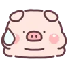 😥 Эмодзи «Little Piggy» для Telegram