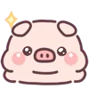 🤩 Эмодзи «Little Piggy» для Telegram
