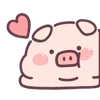 🥰 Эмодзи «Little Piggy» для Telegram