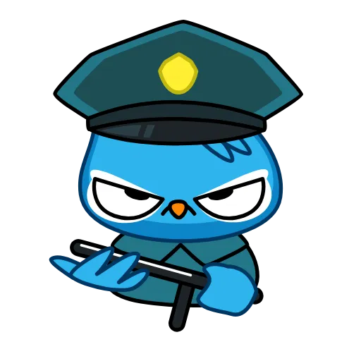 👮 Эмодзи «Ptah» для Telegram