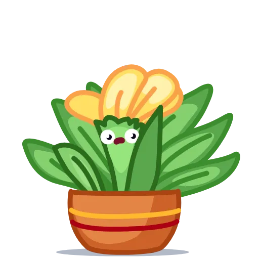😮 Эмодзи «Live Flowers» для Telegram