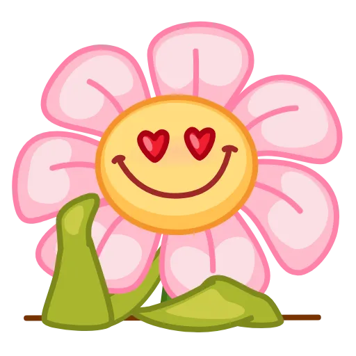 😍 Эмодзи «Live Flowers» для Telegram