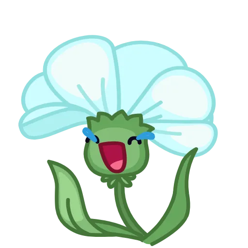 Стикерпак Live Flowers для Telegram