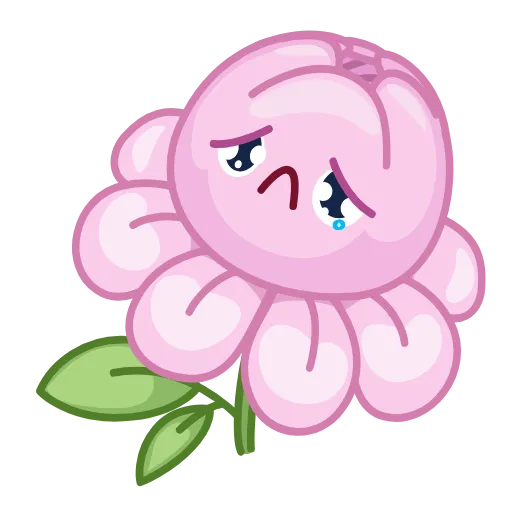 🥺 Эмодзи «Live Flowers» для Telegram