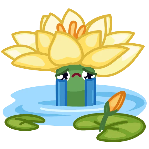 😭 Эмодзи «Live Flowers» для Telegram