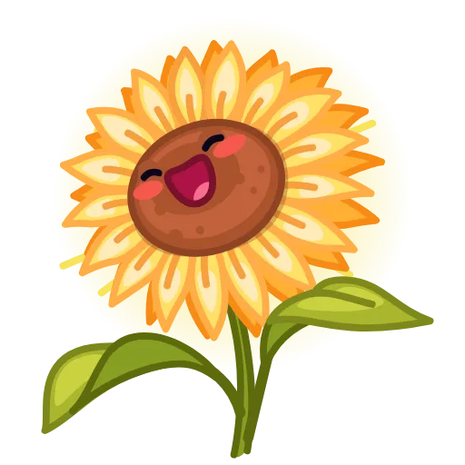 😀 Эмодзи «Live Flowers» для Telegram