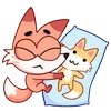 🤗 Эмодзи «Лис Ливси» для Telegram