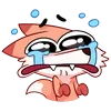 😭 Эмодзи «Лис Ливси» для Telegram