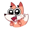 🤩 Эмодзи «Лис Ливси» для Telegram