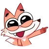 😋 Эмодзи «Лис Ливси» для Telegram