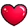 ❤️ Эмодзи «Red #color #red #cute #girl» для Telegram