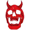 💀 Эмодзи «Red #color #red #cute #girl» для Telegram