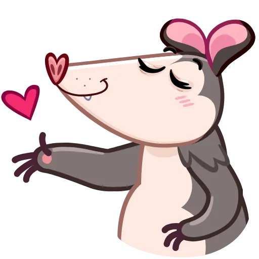 Стикерпак Fluffy Loafer для Telegram