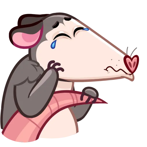 😭 Эмодзи «Fluffy Loafer» для Telegram