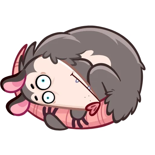 😣 Эмодзи «Fluffy Loafer» для Telegram