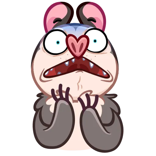 😨 Эмодзи «Fluffy Loafer» для Telegram