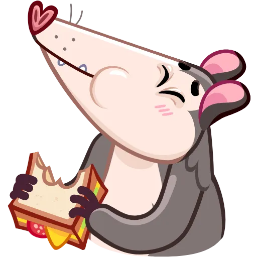 🥪 Эмодзи «Fluffy Loafer» для Telegram