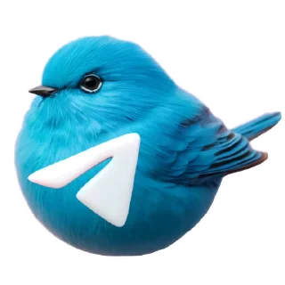 🐦 Стикер «Logo4» для Telegram