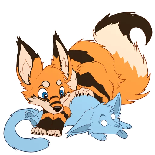 🦊 Стикер «Cheatnow&;s stickers» для Telegram