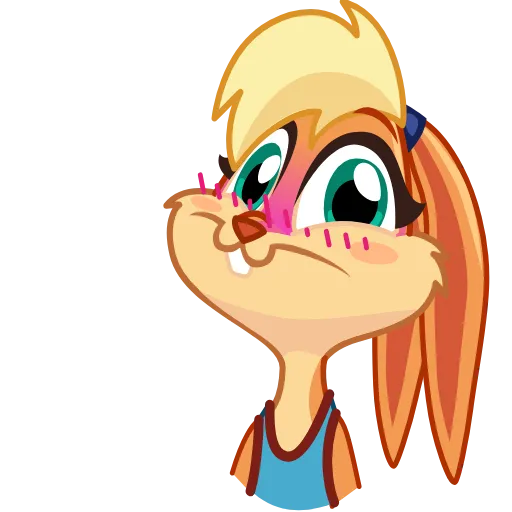 😌 Эмодзи «Lola Bunny» для Telegram