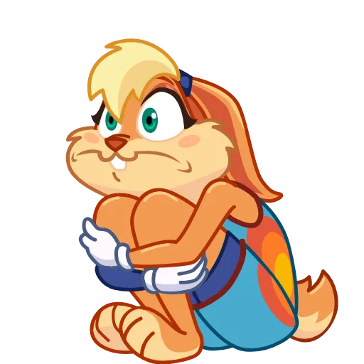 🫣 Эмодзи «Lola Bunny» для Telegram