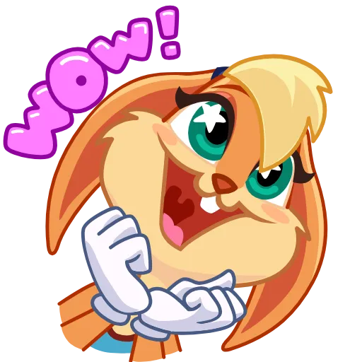 🤩 Эмодзи «Lola Bunny» для Telegram
