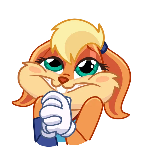🙏 Эмодзи «Lola Bunny» для Telegram