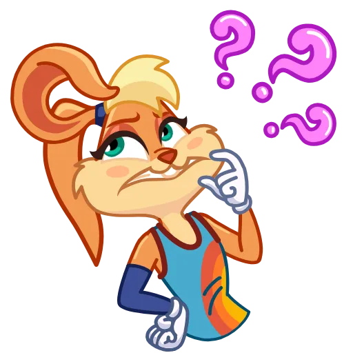 🤔 Эмодзи «Lola Bunny» для Telegram