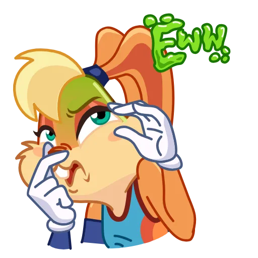 🤢 Эмодзи «Lola Bunny» для Telegram