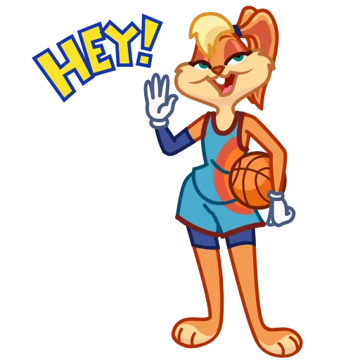 🙋‍♀️ Эмодзи «Lola Bunny» для Telegram