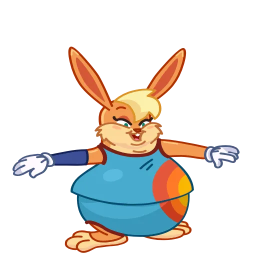 🫠 Эмодзи «Lola Bunny» для Telegram